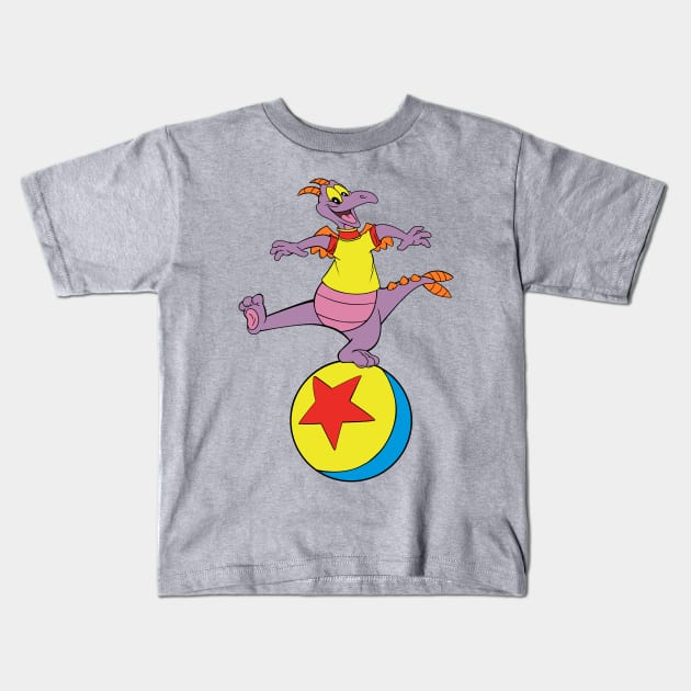 Imagination Balance Kids T-Shirt by twotigermoon